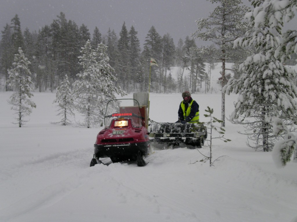 Sladdning till Ängersjö