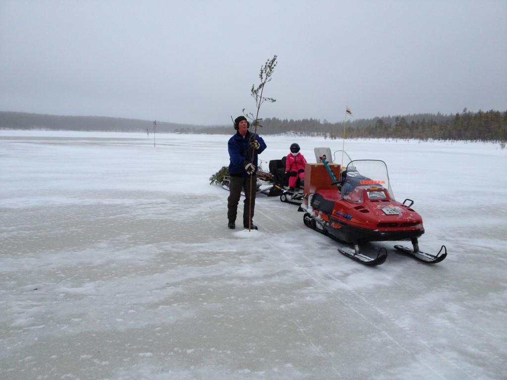 Ruskning på Regnsjön 20130106