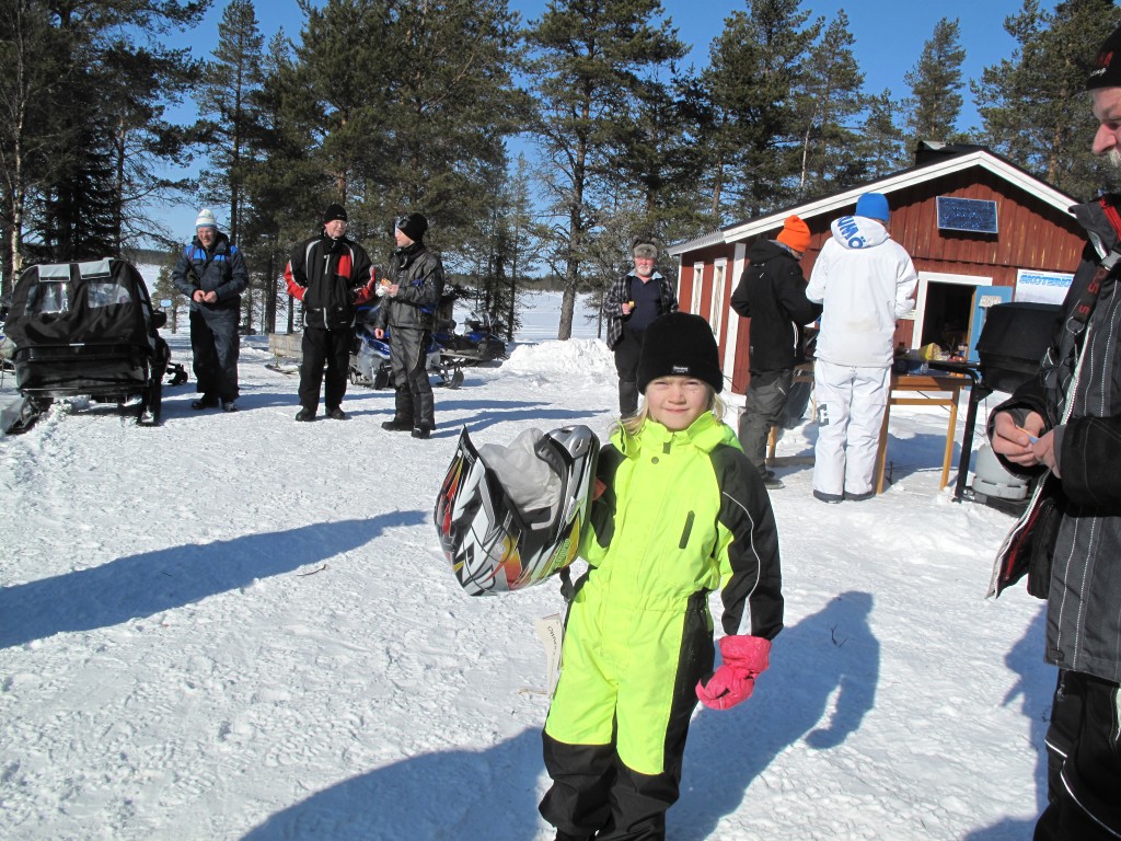 Glad över lottvinst