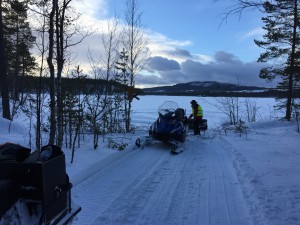 Framme vid Siksjön