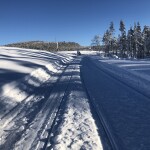 Första sladdningen till Hundsjön