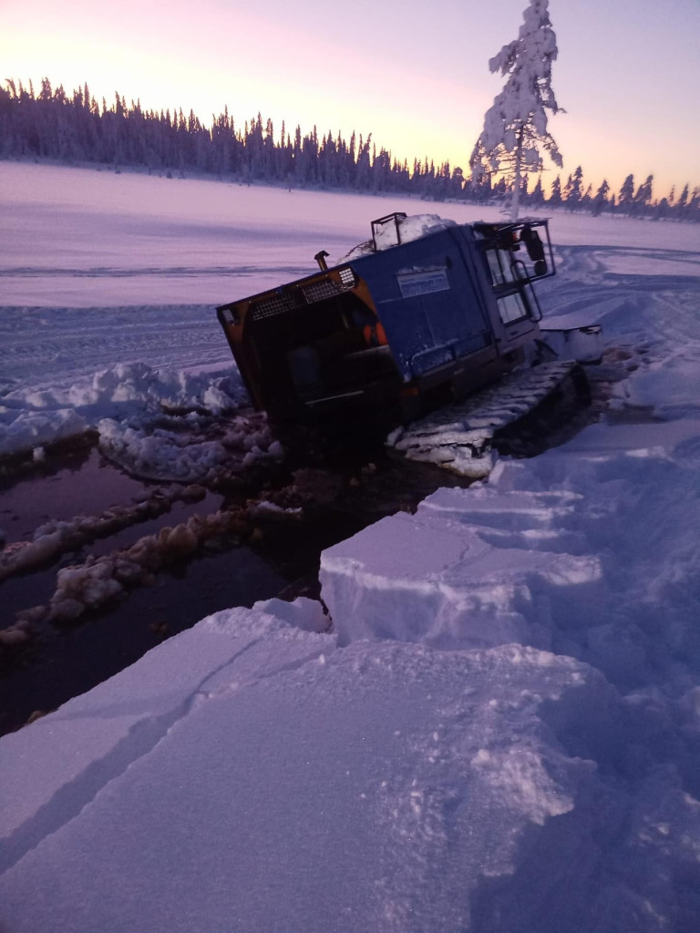 Fastkörning Svartbäcksflötan