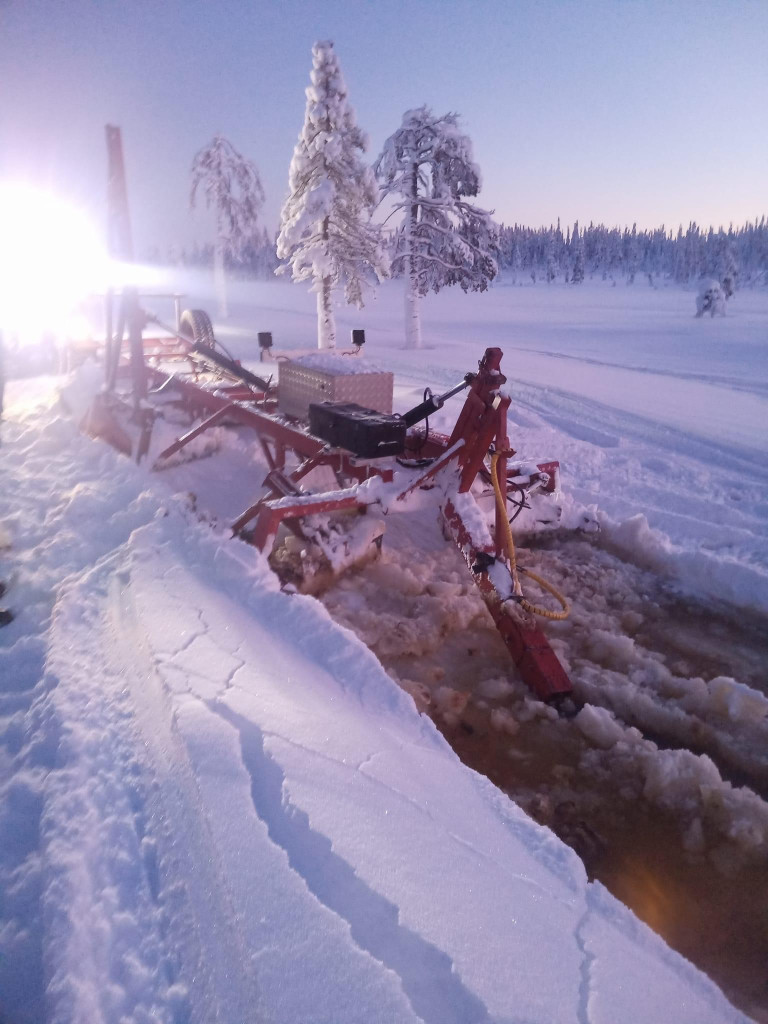 Fastkörning Svartbäcksflötan