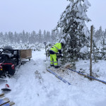 Nya skyltar mellan Preem -Flygfältet