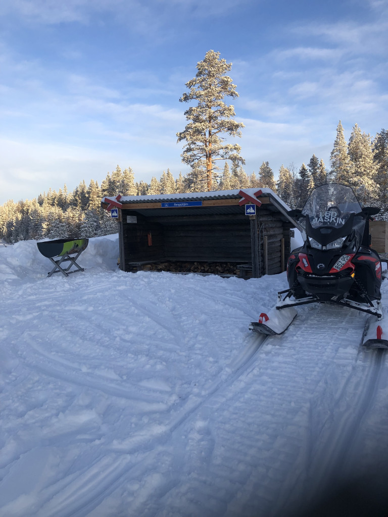 Vedpåfyllning Regnsjön