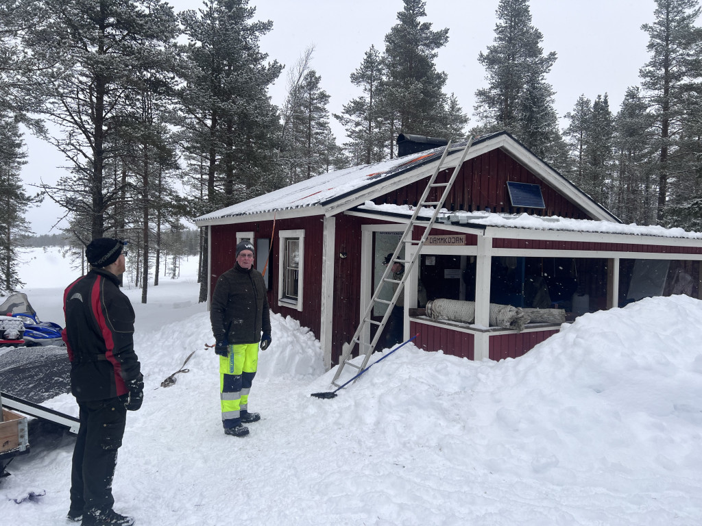 Skortsten och rökrör klart