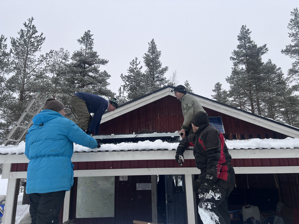 Uppsättning av solpanel