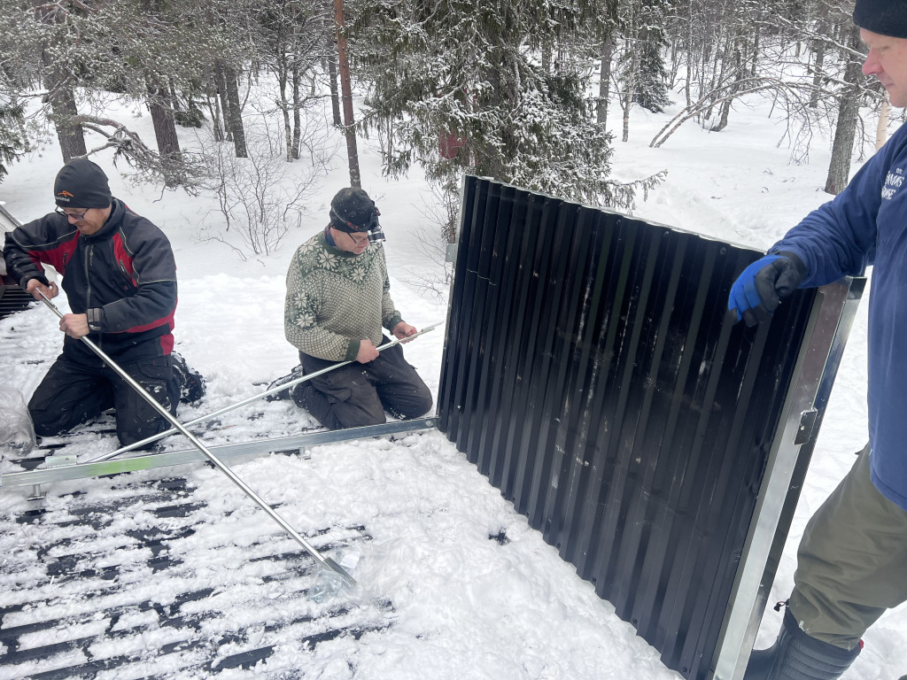 Uppsättning av solpanel