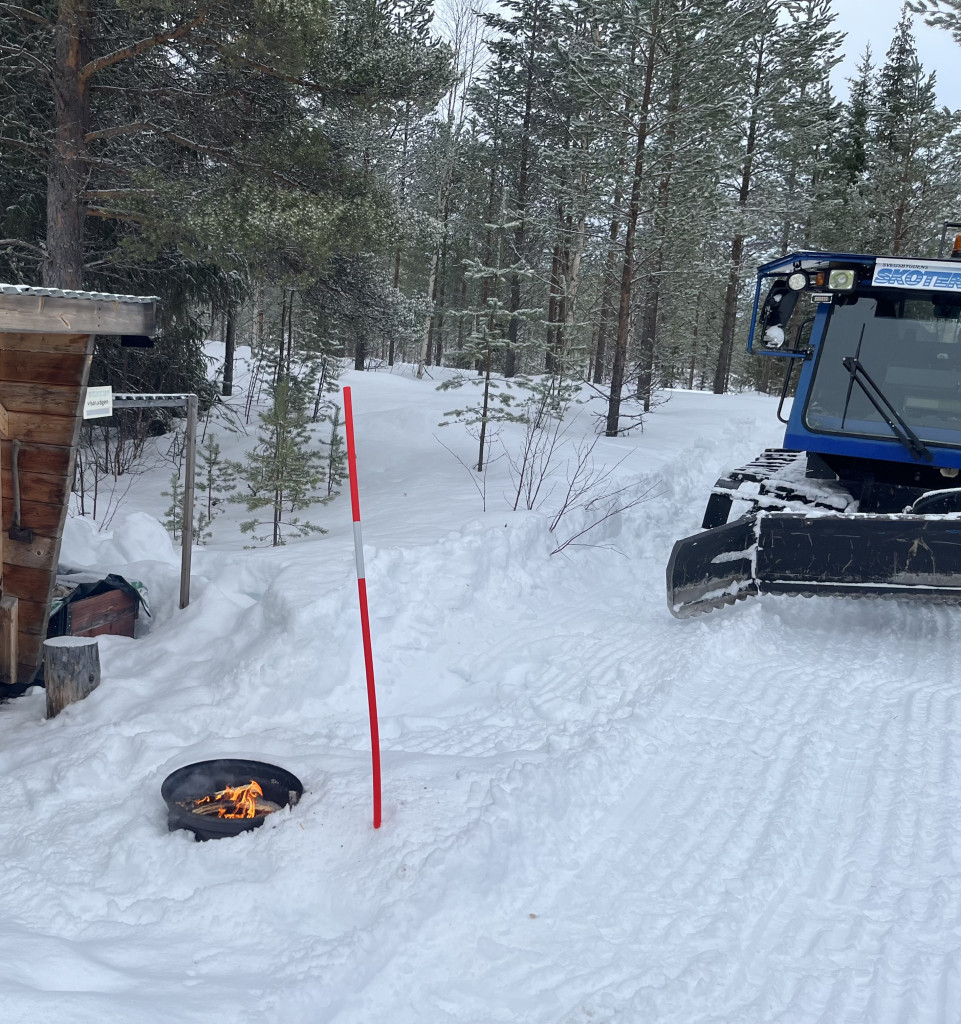 Lunchpaus Östivallen 24/1