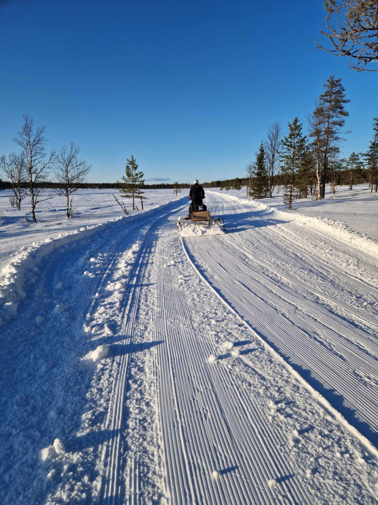 Preppning av trippelbanan