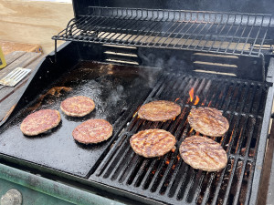 Högtryck på grillen