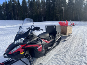 Inplockning av skyltar och pinnar