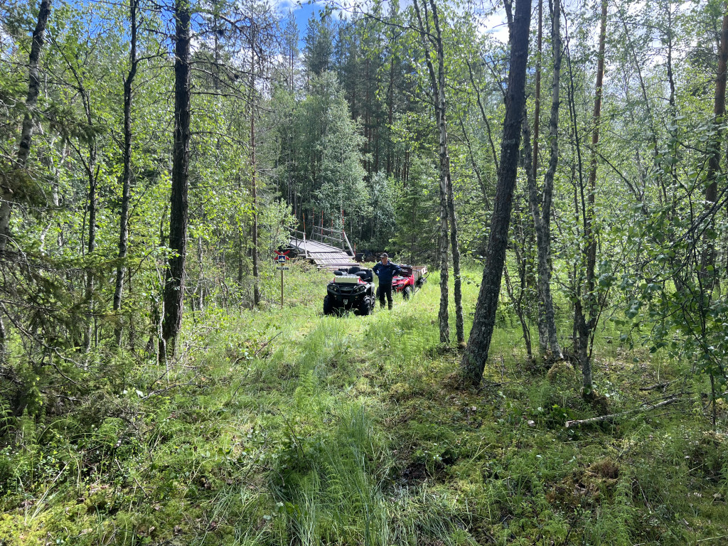 Omdragning Kraftstation Målgaån