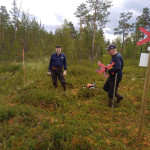 Omdragning av leden vid Lill-Simatjärn