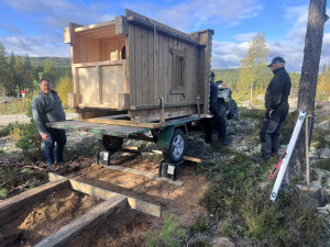 Uppsättning vid Regnsjötjärn