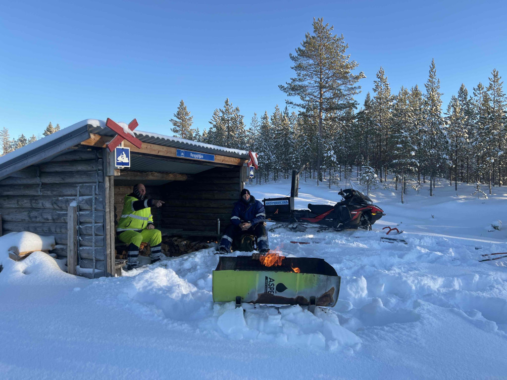 Lunch Regnsjön