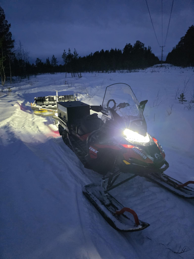 Sladdning Hundsjörundan 20250217
