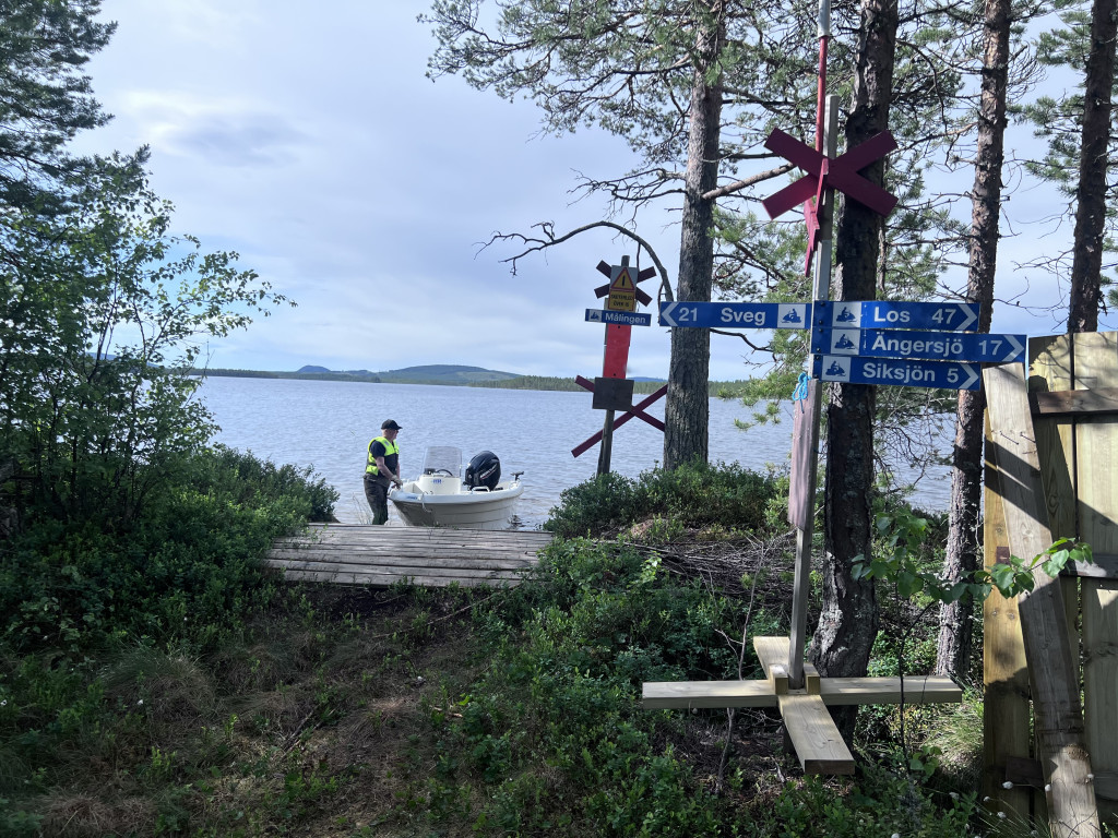Återställning av ramp vid Målingen för högvatten