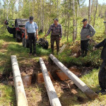 Brobygge mot Knätten