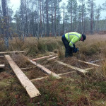 Brobygge mellan Skidstadion-Vallsjön