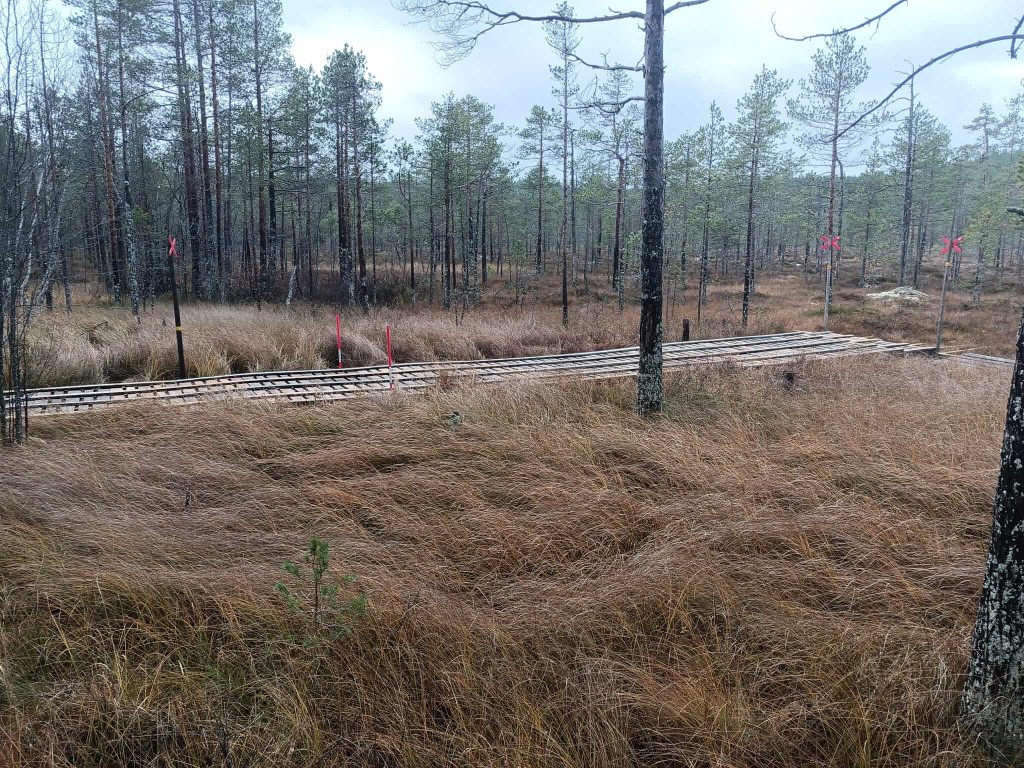Brobygge mellan Skidstadion-Vallsjön