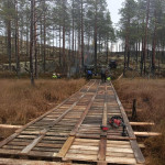 Brobygge mellan Skidstadion-Vallsjön