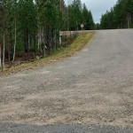 Kosrningen E45 nya leden till Vallsjön