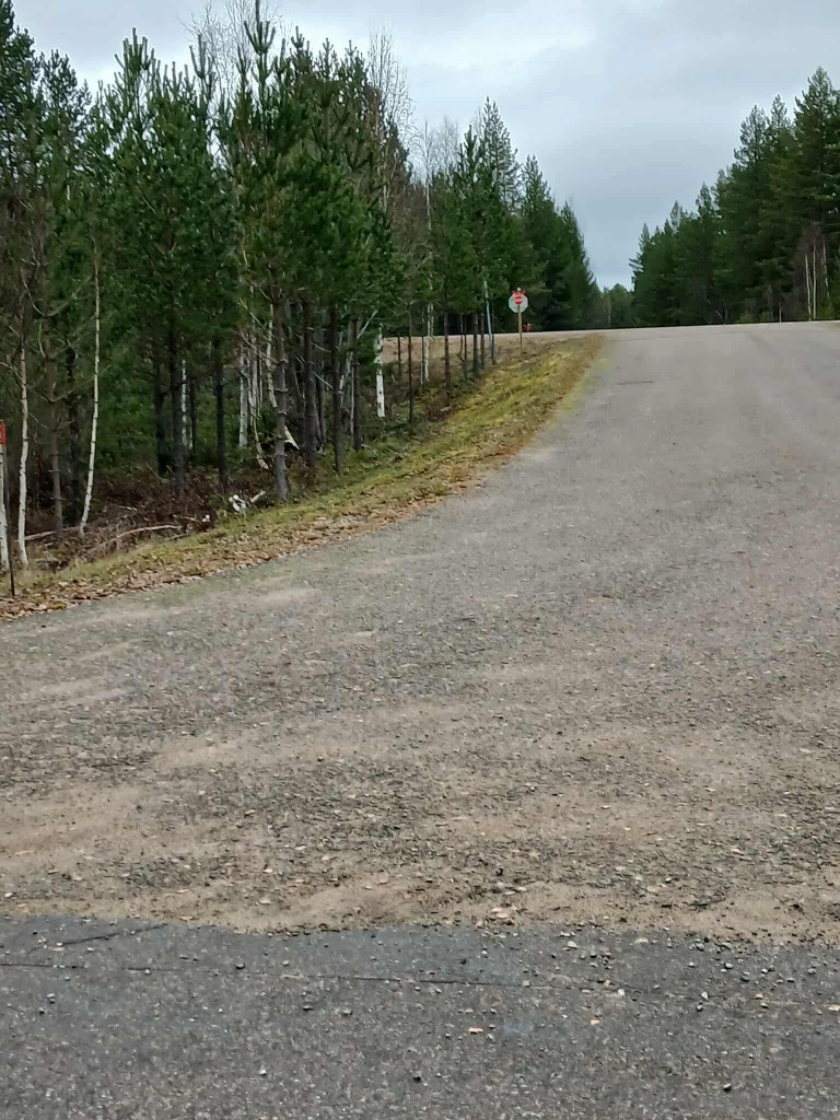 Kosrningen E45 nya leden till Vallsjön