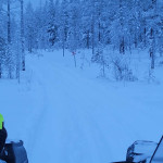 Trampning Älvros-Björnåsdammen 15/1