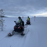 Passering av nya E45 Rengsjön