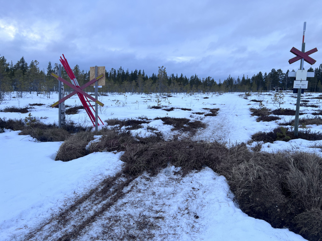 Upplockning av skyltar/ pinnar