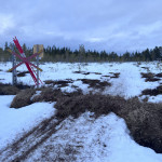 Upplockning av skyltar/ pinnar