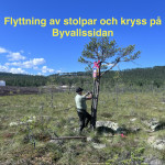 Flytt av led vid passagen av nya E45