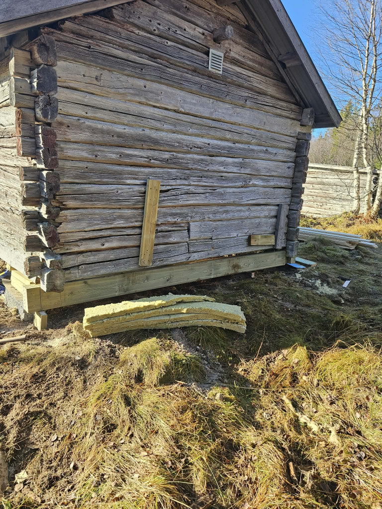 Byte av bottenstock